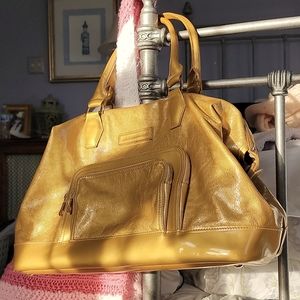 LONGCHAMP **VERY RARE** GOLD LEGENDE DOCTORS BAG